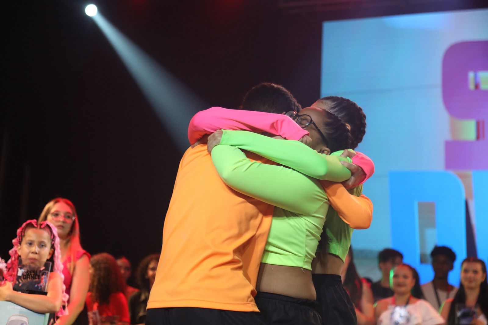 Premiação de conjunto alpha no SESI Dance 2023