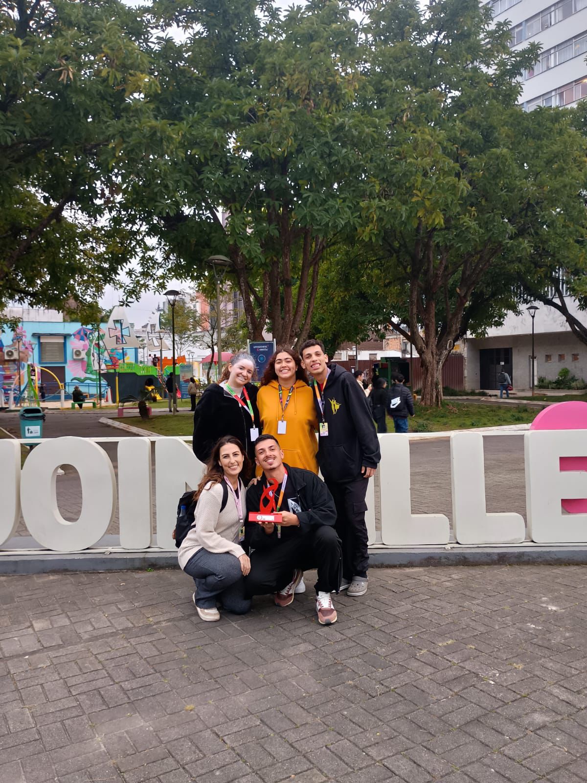 Premiação no Festival de Dança de Joinville