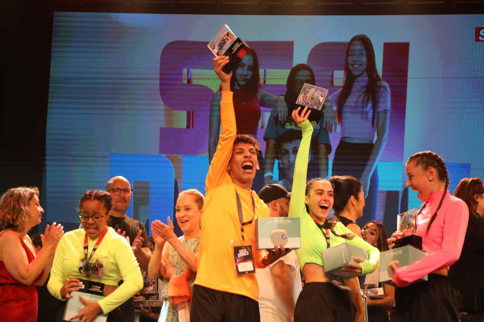 Premiação de melhor conjunto no SESI Dance 2023